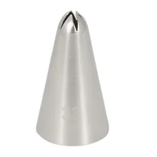 30 шт./лот) FDA высокое качество нержавеющая сталь 304 Закрытая звезда Кондитерские глазури сопла#33