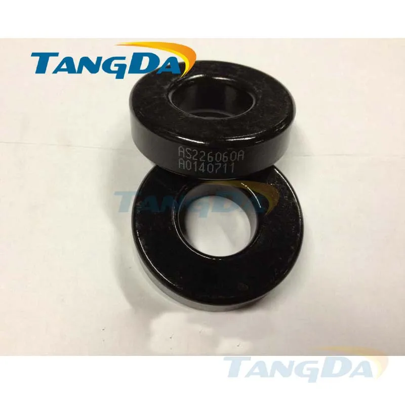 

Tangda sendust FeSiAl toroidal cores inductor OD*ID*HT 58*25*16 mm AL: 138nH/N2 Ue: 60 AS226060A CS571060 77192-A7