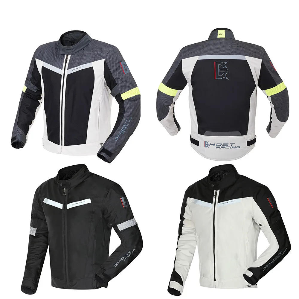 GHOST Racing motorcycle Biker jacket racing suit anti-fall waterproof biker rider Offroad Rally costume | Автомобили и мотоциклы