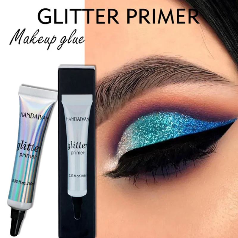

HANDAIYAN Eyeshadow Cream 10ml Shimmer Glitter Sequined Primer For Eyeshadow Primer Profissional Natural
