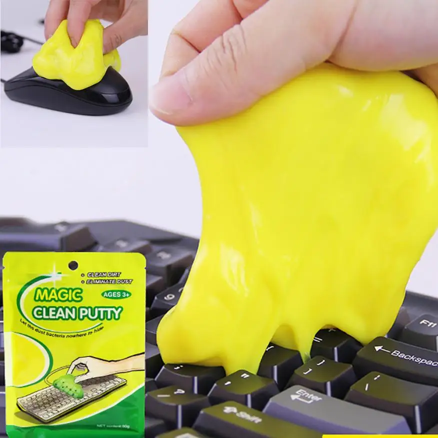 

New Car Accessories Universal Cars Cleaning Keyboard Dust Glue Sand Gelatin Car-Styling For Ford Kia Toyato BMW Passat All Cars