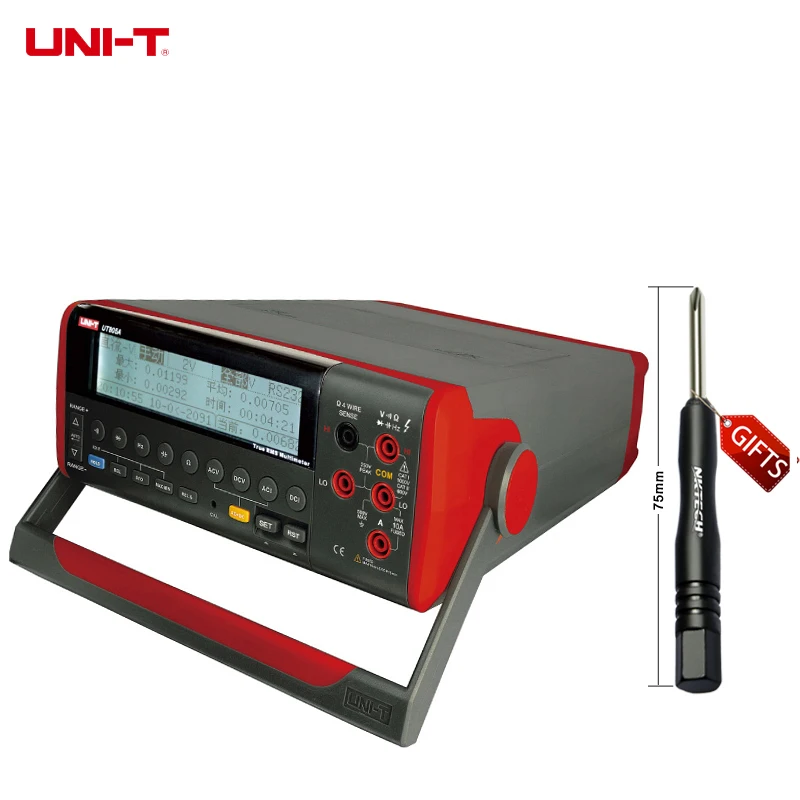 

DHL Free Shipping UNI-T UT805A Digital Multimeter High-accuracy 0.015% True RMS USB RS232 UT-805A