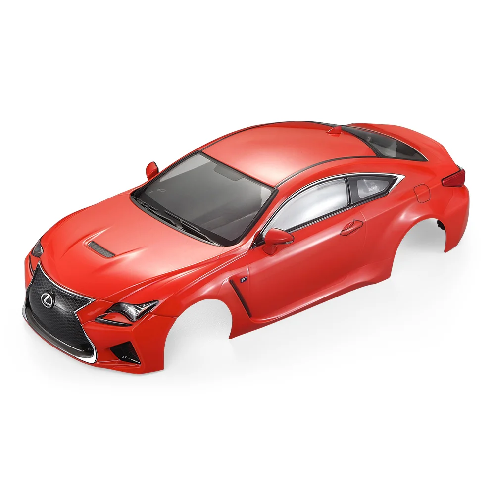 48648 Радиоуправляемая машина 257 мм для LEXUS RC F готовая Рама корпуса 1/10 электрическая туристическая радиоуправляемая Гоночная машина diy запчасти