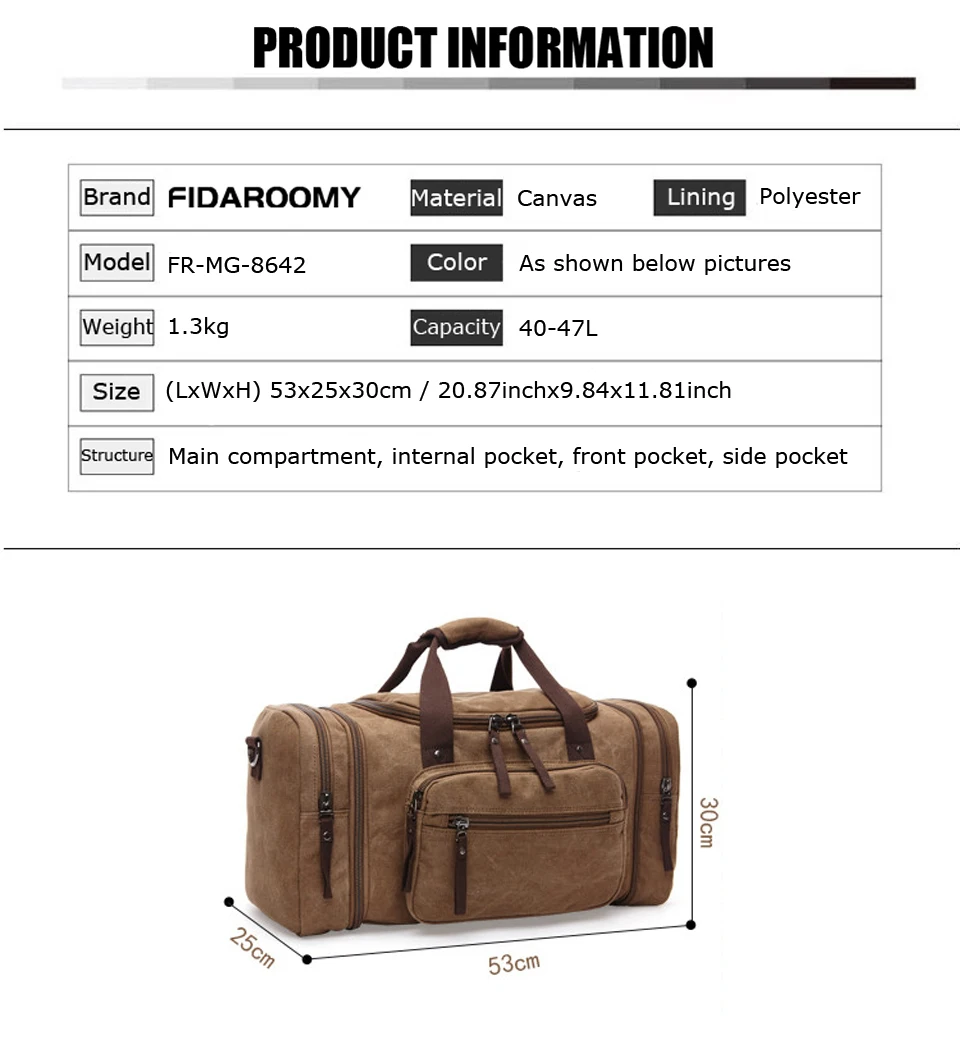 Bolsas para viagem