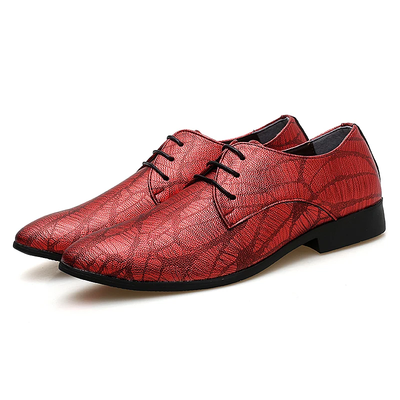 designer blue camouflage leather men shoes luxury brand snake skin wedding dress male footwear fashion man oxford shoes for men (8)