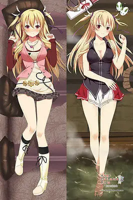 

Japan Anime Hugging Body Pillow Case qf 150*50 Peach Skin Trinity Seven H2776