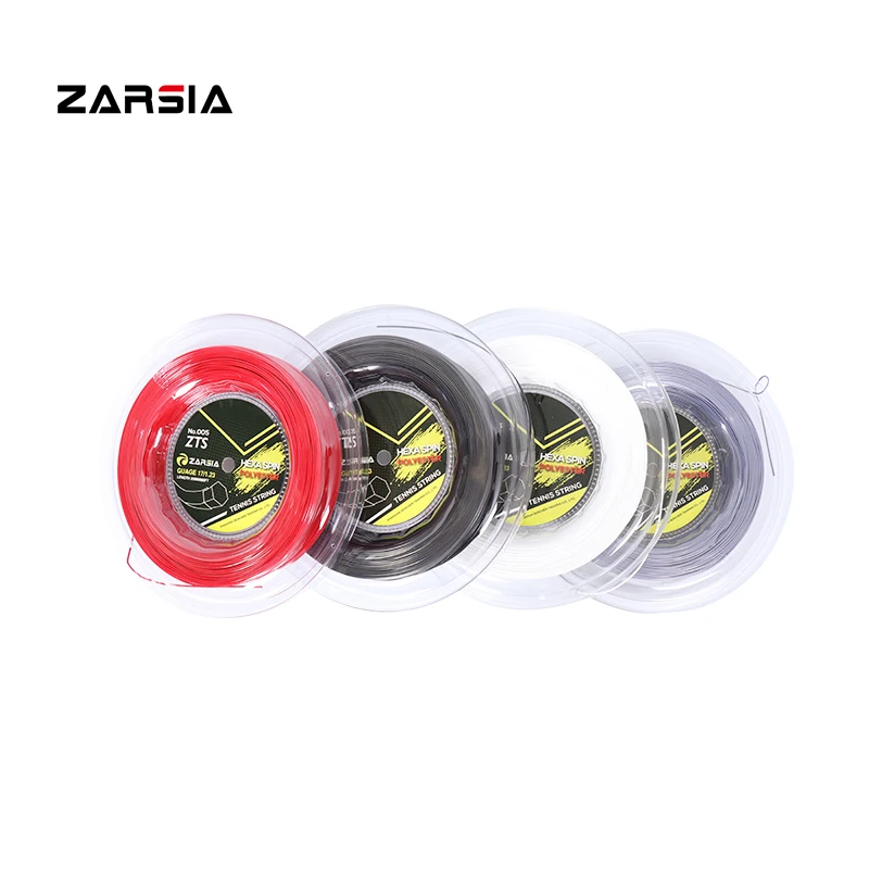 ZARSIA Durable Hex Tennis Racket String Racquet hexagon Strings 1.23MM 200M big banger | Спорт и развлечения