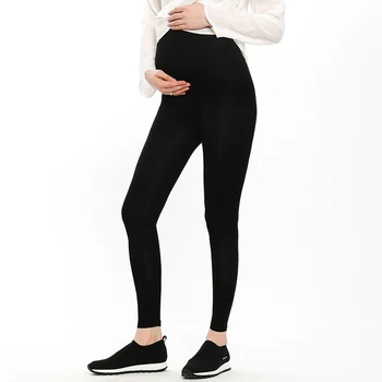 

Adjustable Leggings Plus Size Maternity Pant ankle-length Leggings Pregnant Women Thin Soft Pants High Waist High Quality
