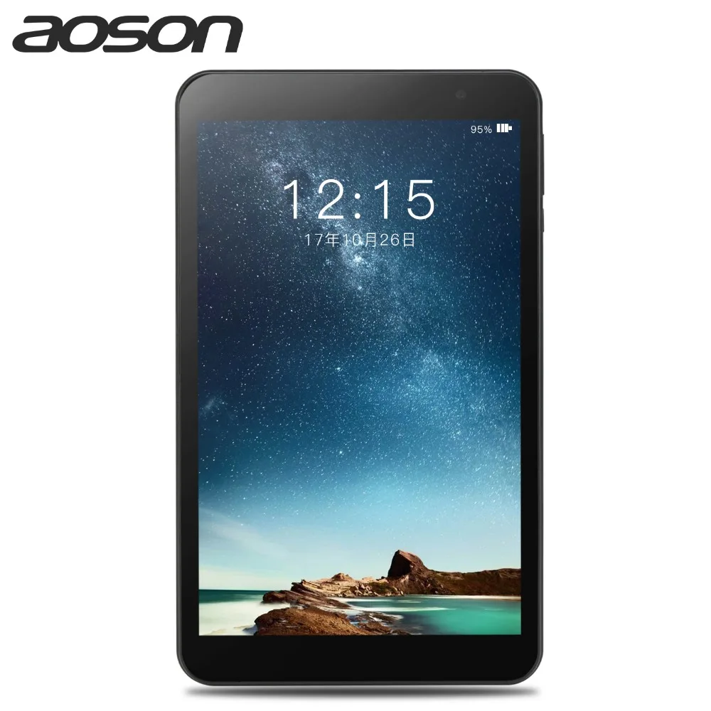 New Aoson Tablets 8 inch Android 7.0 Quad Core Dual WIFI 5G/2.4G M815 IPS 1280x800 2GB +32GB GPS Bluetooth Tablet PC