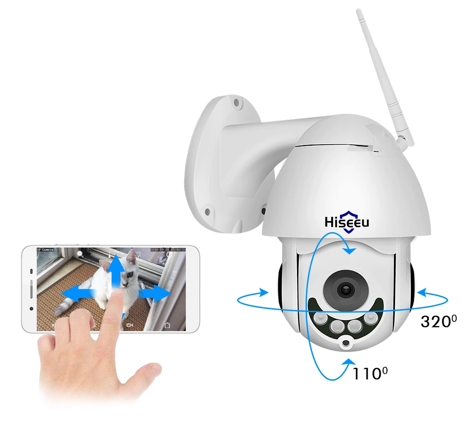 High Quality dome ip camera wifi