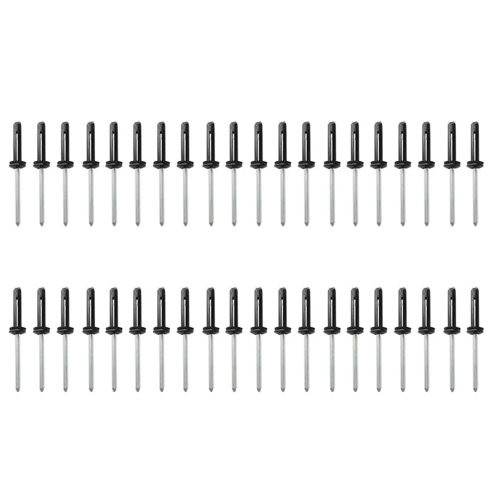 Aluminum Rivets For Kayak Canoe Boat - Kayak Tri Bulb Rivets (40 Pieces) Kayak Mounting Aluminum Rivets 