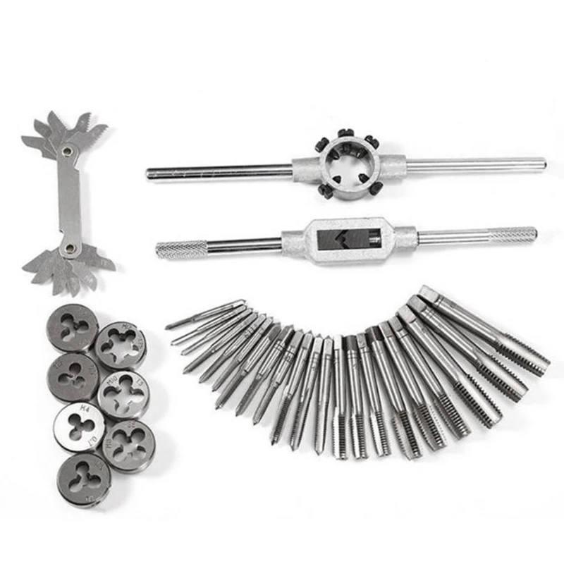 

ELEG-Screw Thread Metric Plugs Taps And Die Wrench Set Used For Electric Tools For Model Processing Handmade Diy