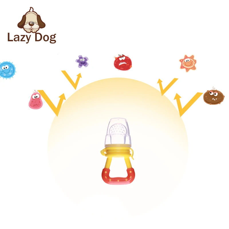 Baby Pacifier Feeder With Cute Star Fresh Furit Vegetables Milk Nibbler Feeding Safe Infant Supplies Nipple For Kids