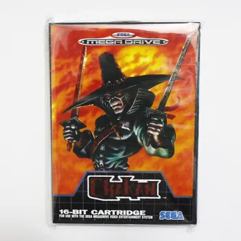 

Chakan Game Cartridge 16 bit MD Game Card With Retail Box For Sega Mega Drive For Genesis