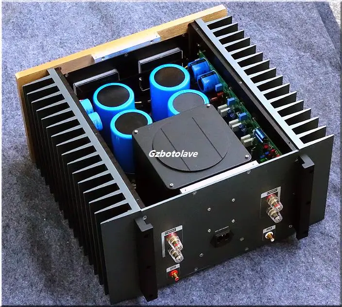 Super drive power finished A7 VU измерительный усилитель 400 Ватт MOSFET усилитель мощности стерео HiFi Amp REF E305 схема