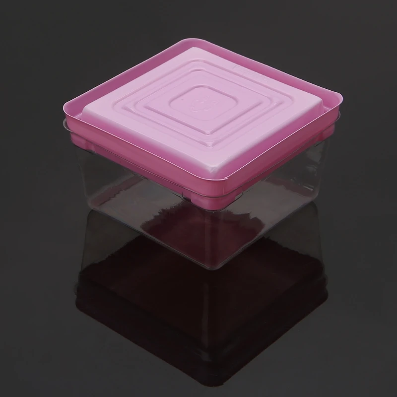 50 г квадратный лунный противни для пирожных Mooncake упаковочная коробка контейнер держатель 50 комплектов