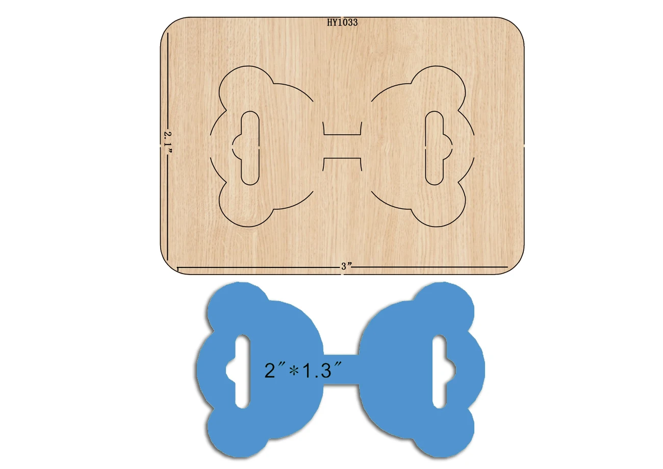 

bow cutting dies 2019 new die cut &wooden dies Suitable for common die cutting machines on the market
