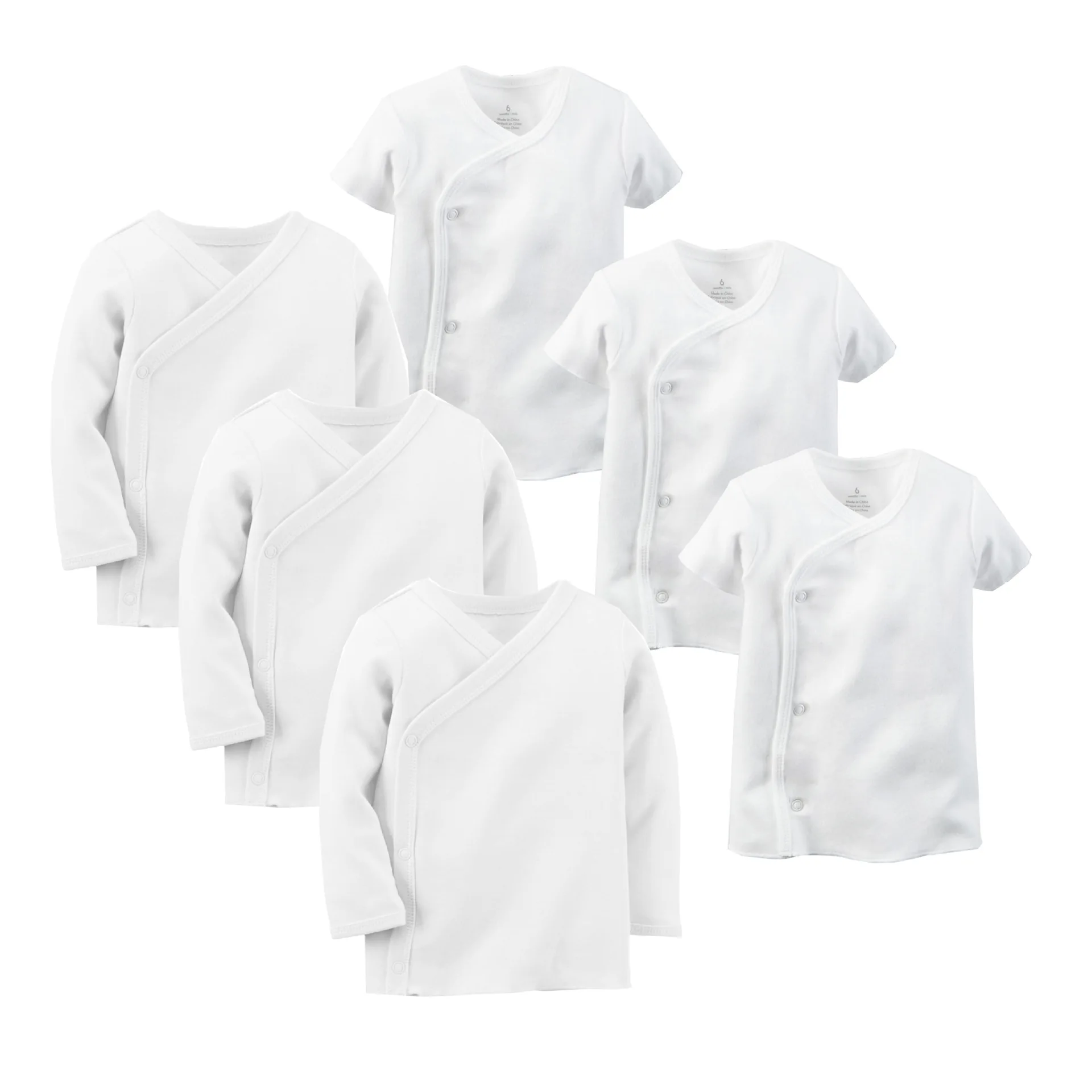 100cotton Baby Boy White Shirt 2018 New Summer High Quality Boy Shirt