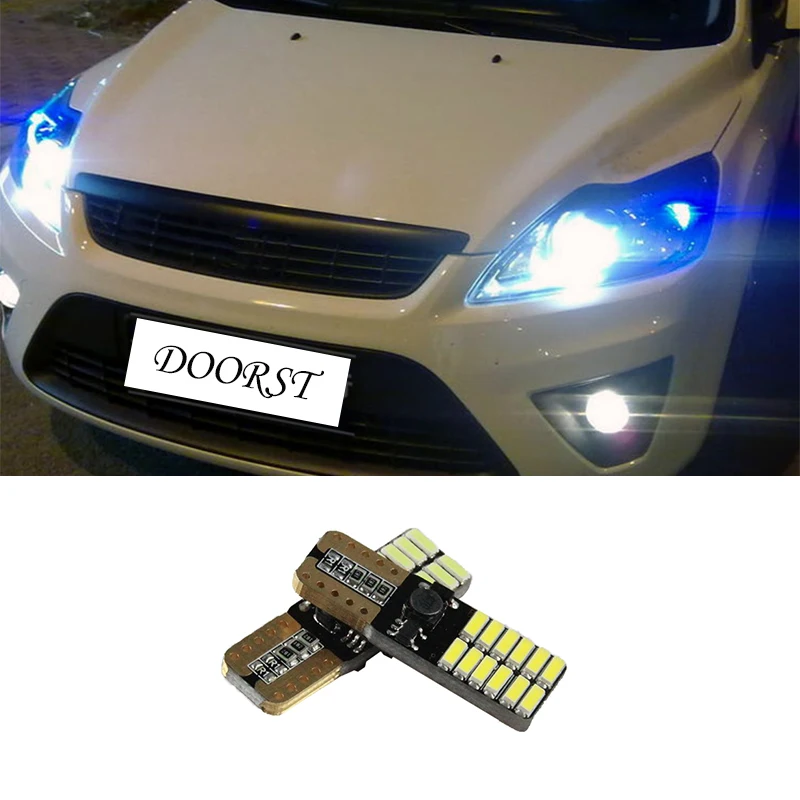 2x Canbus T10 LED W5W клинообразный свет без ошибок для Ford Kuga Ranger Galaxy 1 2 3 Laser Mustang Maverick Scorpio