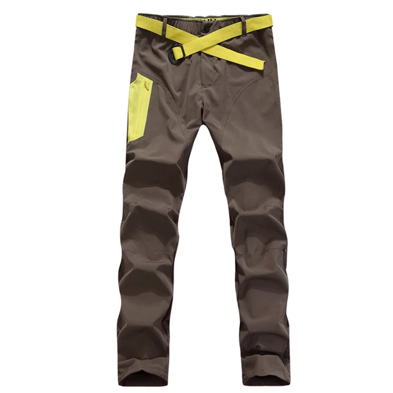 LANBAOSI мужские походные брюки быстросохнущие солнцезащитные водонепроницаемые походные треккинговые брюки для рыбалки