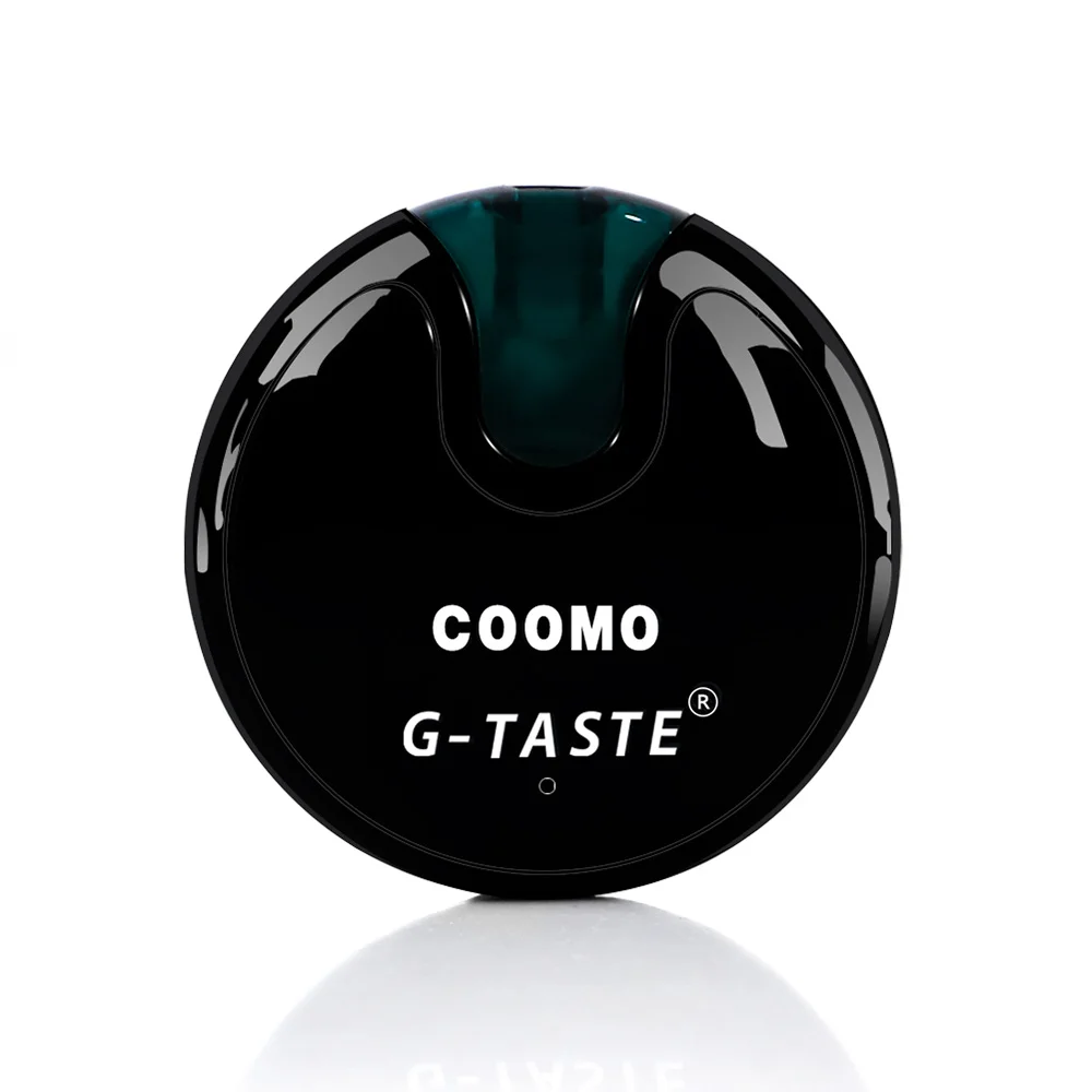 Стартовый набор G-taste COOMO Pod системный Комплект 350 мАч встроенный аккумулятор Зарядка от USB с 2 мл pod vs suorin drop S8 - Цвет: black kit