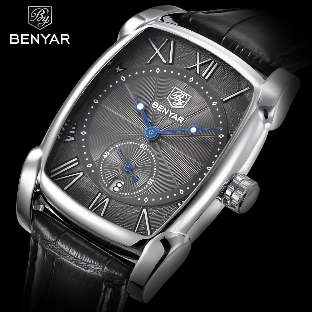 BENYAR men's luxury brand watch belt clock sports watch business hot sale watch BENYAR men's luxury brand watch belt clock sports watch business hot sale watch
