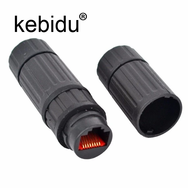 

New Waterproof M16 IP68 Ethernet Network LAN Cable RJ45 Female to Female Connector Adapter Plug Socket Waterproof Connector