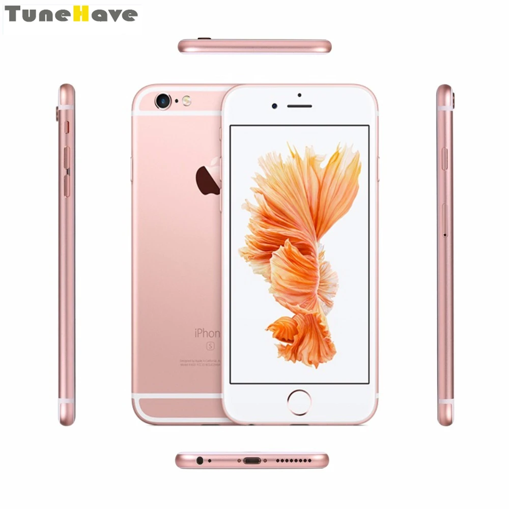 Original Unlocked Apple iPhone 6S Plus iOS Dual Core 2GB RAM 16/64/128GB ROM 4G LTE fingerprint