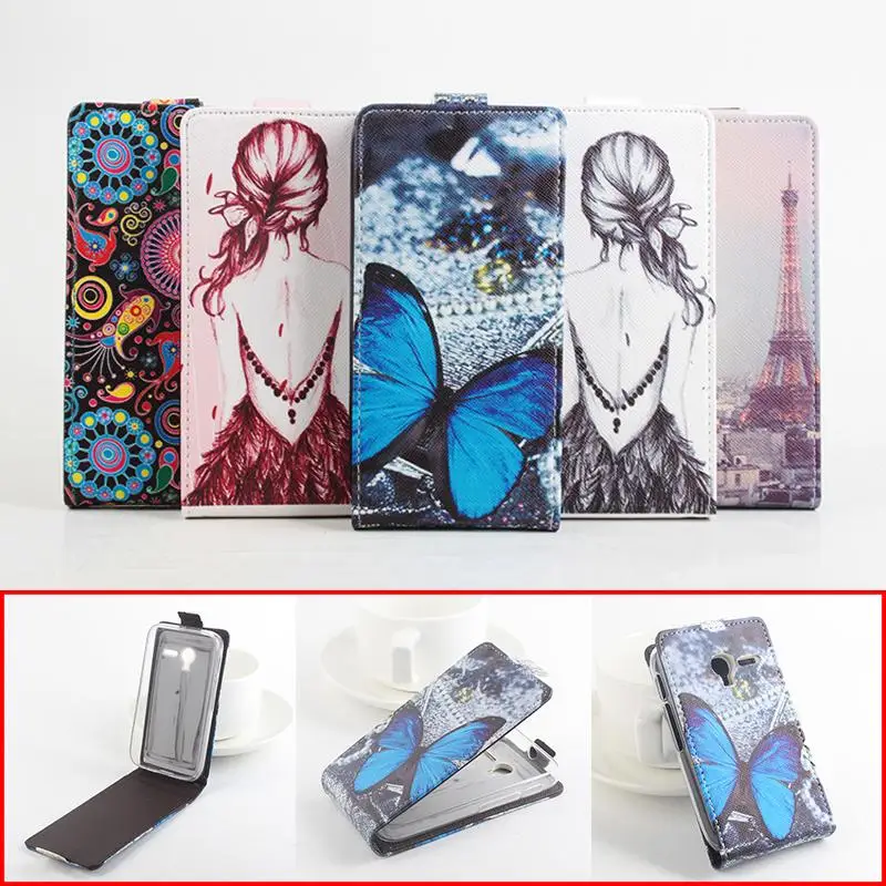 Чехол-книжка из искусственной кожи для Alcatel 6012D One Touch Pixi 3 5 &quotOT-4009X 4 5&quot 4027 0 &quot5045 5025
