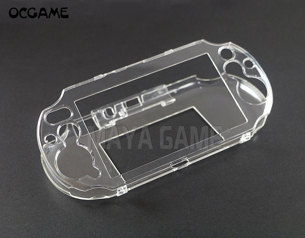 OCGAME Clear Hard Case Transparent Protective Cover Shell Skin for Sony psv2000 Psvita PS Vita