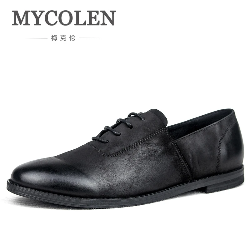 

MYCOLEN Mens Loafers Leather Casual Shoes Luxury Designers Men'S Flats Handmade Loafers Fashion Shoes Mens Erkek Ayakkabi Deri
