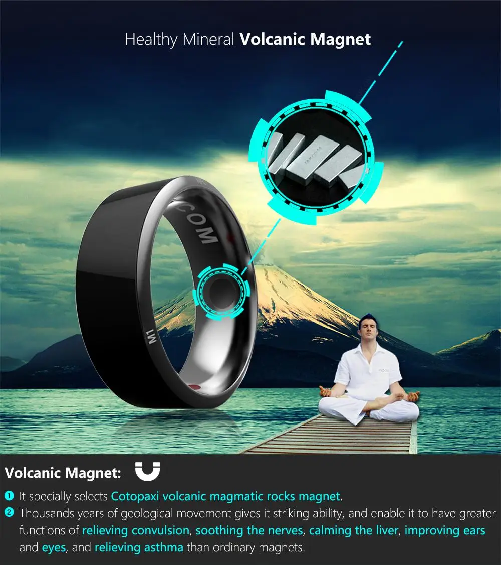 JAKCOM R3 Smart Ring Hot sale in as tom tom runner 3 nfc tic watch