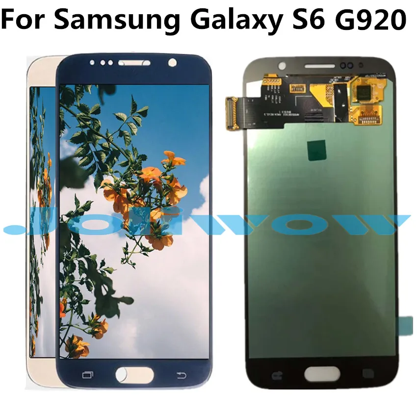

oled LCD For Samsung Galaxy S6 LCD Display with Touch Screen Assembly Replacement For Samsung S6 G920 G920A G920F LCD