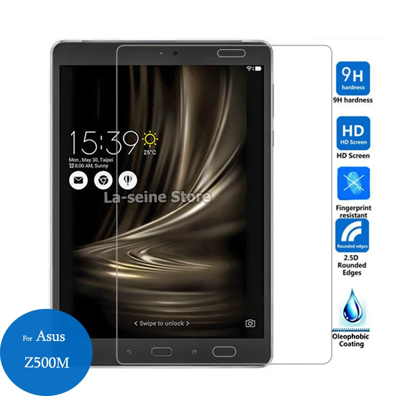 

For Asus ZenPad 3S Z500M Tempered Glass Screen Protector Tablet Protective ON Zen Pad 3 S 9.7 inch