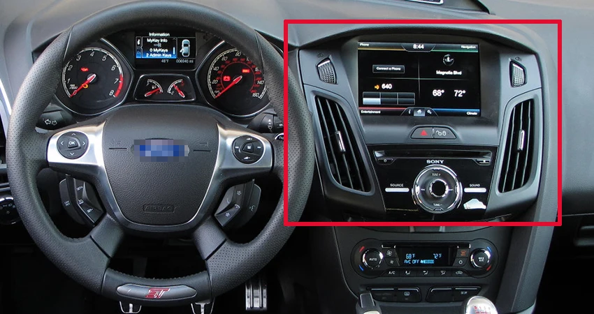 Excellent YESSUN 2 din Android Car Navigation GPS For Ford For Focus 2012~2016 Audio Video Radio HD Screen Stereo Multimedia Player. 1