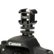 Camera Hot Shoe Mount Adapter with Mount