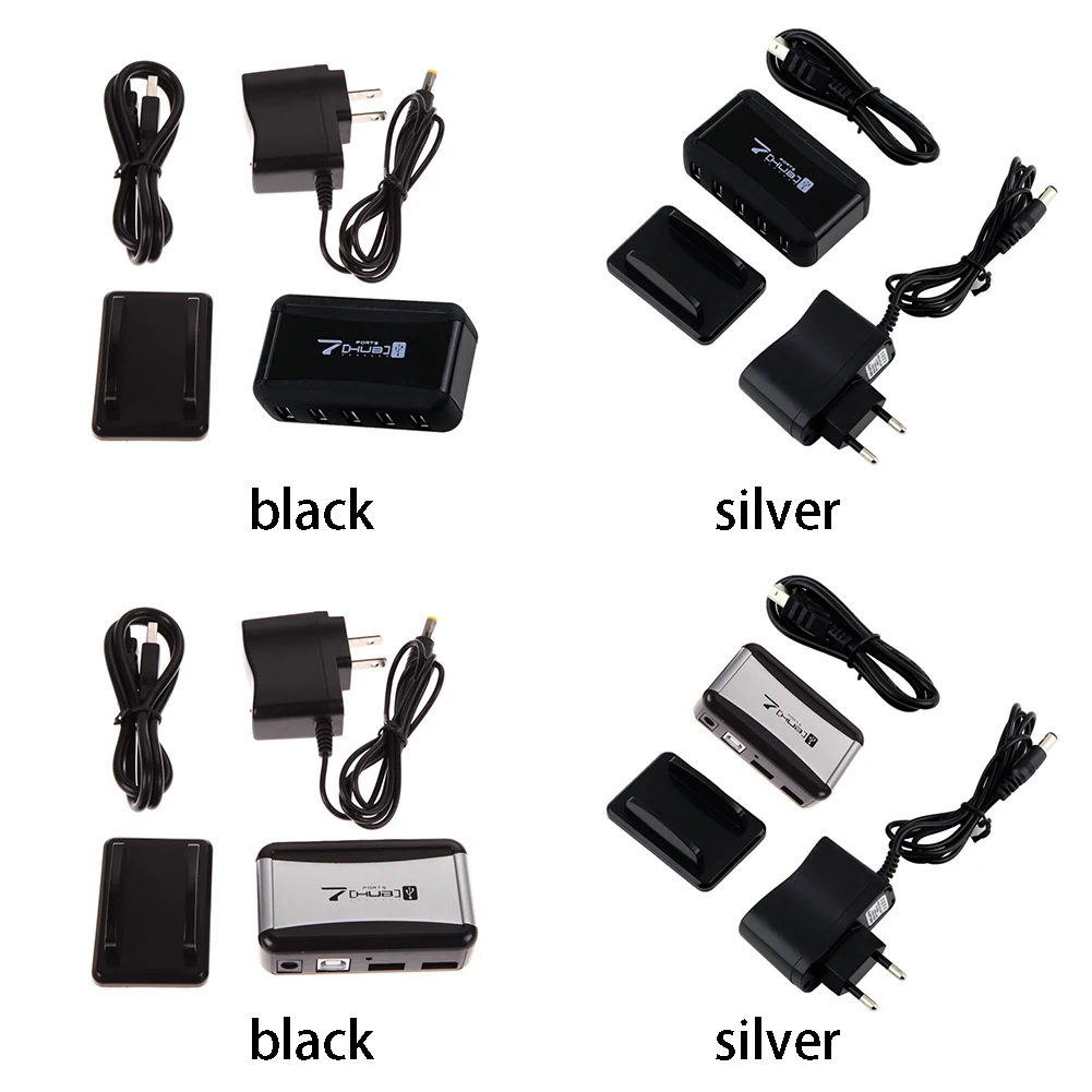 USB 2 0 Ноутбук cessories конвертер прочный адаптер питания 7 портов Высокая скорость