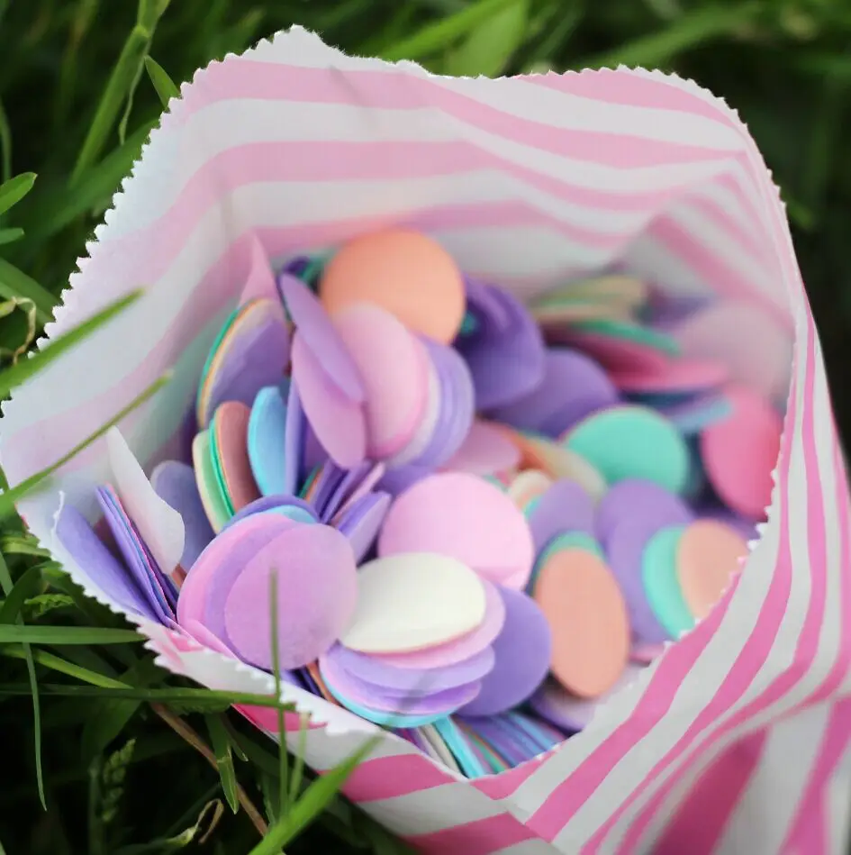 2*10g/bag Eco Friendly Wedding Toss Confetti ,Pastel Tissue Paper Decor