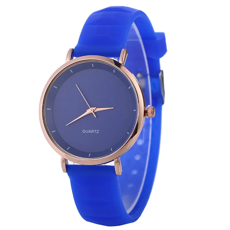 Акция взрывные часы браслет быстрая Tongkorean версия кристаллический кремнезём силиконовый браслет Мода Многоцветный