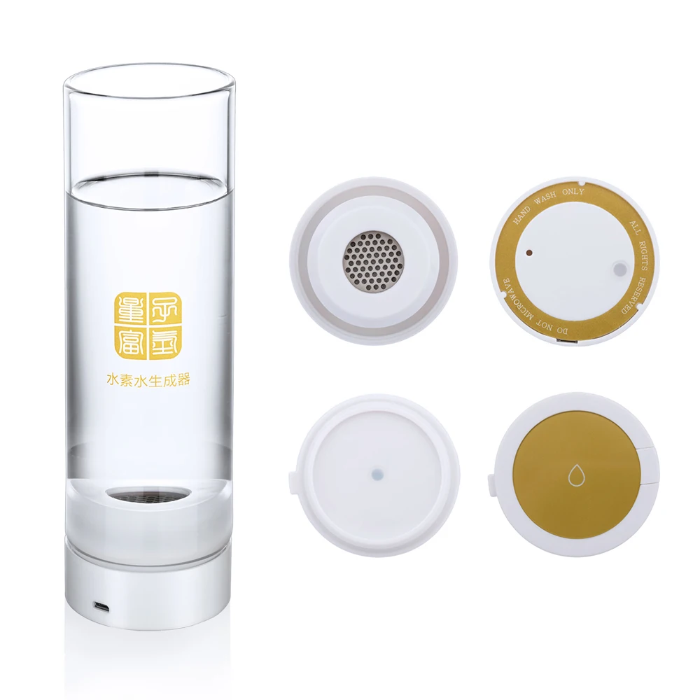 Генератор водорода H2 O2 сепарация стаканов для воды Заводская розетка стеклянная