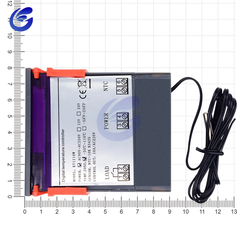 MH1210W 90-250 В 10A 110 В 220 В цифровой термостат регулятор управление ler-50 ~ 110 по Цельсию охладитель управление NTC сенсор
