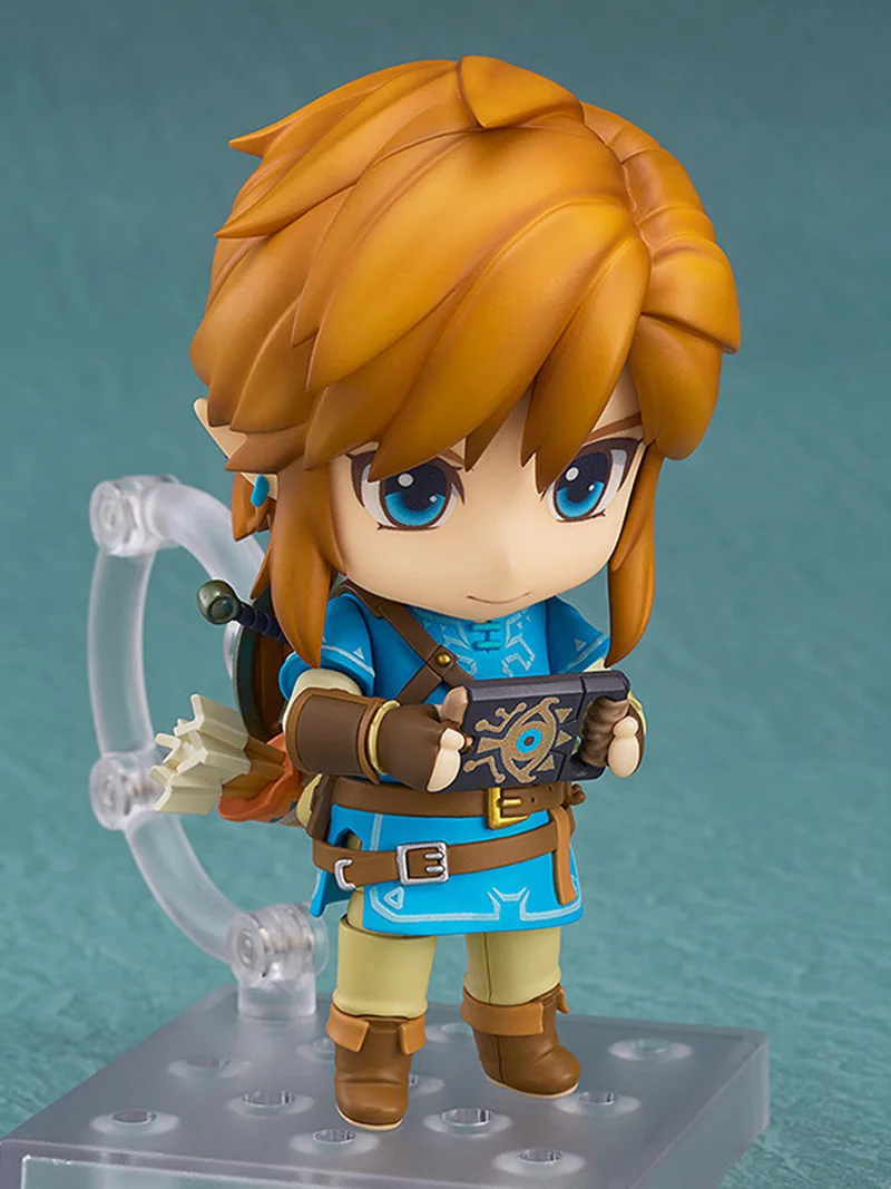 The Legend Of Zelda Breath Of The Wild Version Link Mini Figure733 Link PVC Action Figure Toy Christmas Gift for Kids (4)