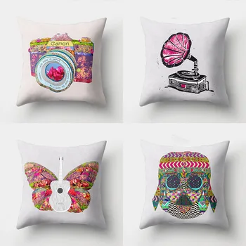 

Cameral Pillow Case Party Slime Cushion Cover Colorful Butterfly Diy Custom For Kids Bedroom Decor