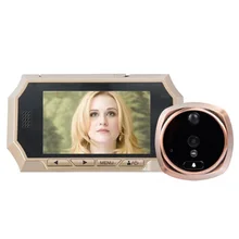 4,3 дюймов видео глазок дверной глаз ИК ночного видения PIR датчик движения цифровая камера в дверной глазок фотографии съемки видео Запись Макс 32G