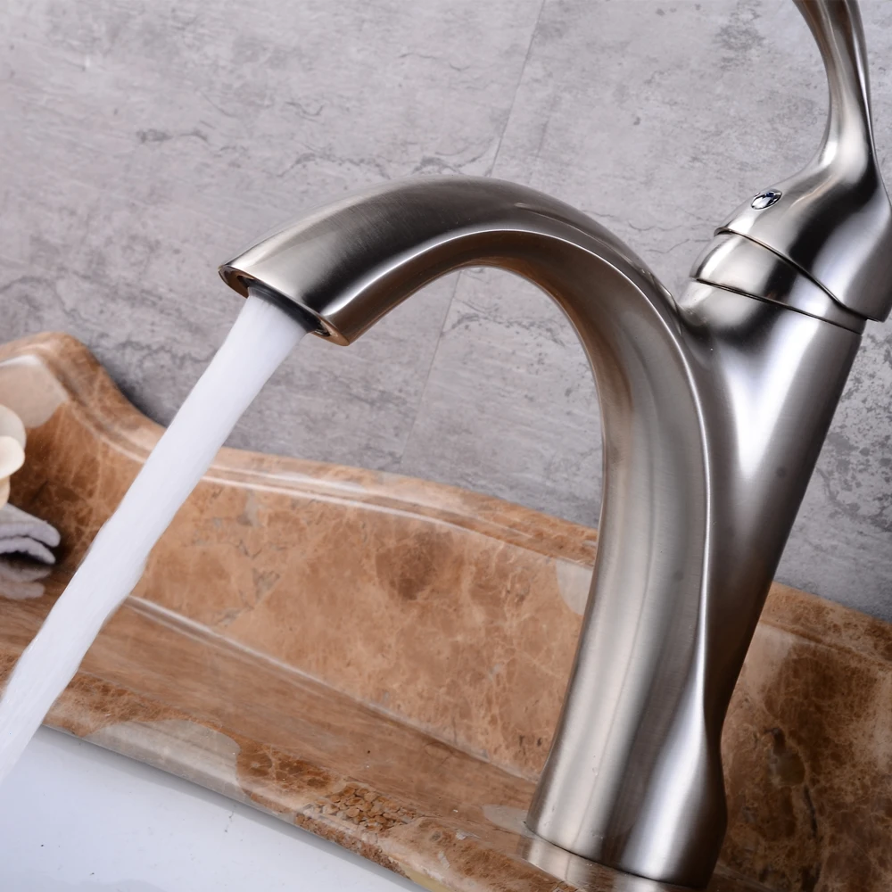 Best Bathroom Basin Sink Faucet Single Handle Kitchen Tap hot and cold water Basin Faucet Kitchen Faucet Torneiras Mci4