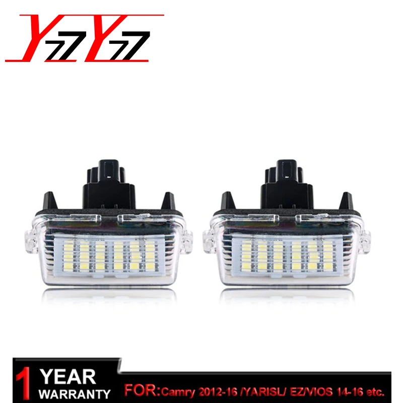 AcooSun Car Styling Car LED Number License Plate Light Rear Lamp 6500K