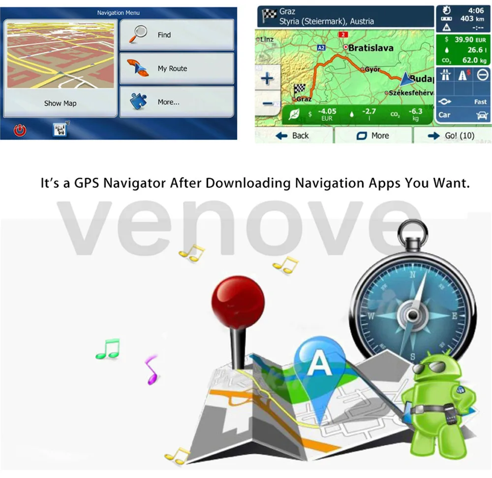 Автомагнитола 2 Din с Android 9 1 7 дюймов 1024*600 HD сенсорный экран GPS Wi Fi Bluetooth