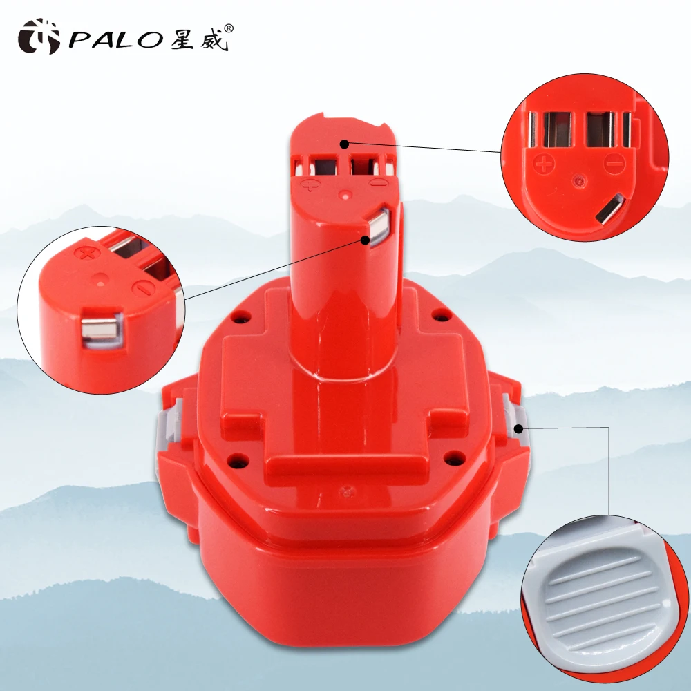 

High Quality 14.4V 2000mAh Rechargeable Battery Cordless Drills for Makita PA14 1420 1422 1433 1434 1435F JR140D 192699-A Ni-CD