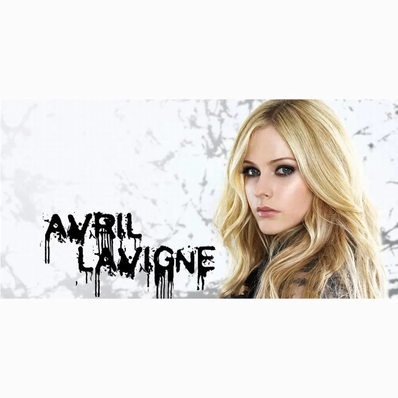 Пляжное полотенце из микрофибры по индивидуальному заказу Avril Lavigne с принтом сушка ванной полотенце s Кемпинг Йога-Пикник коврик детское одеяло 70X140 см - Цвет: 2