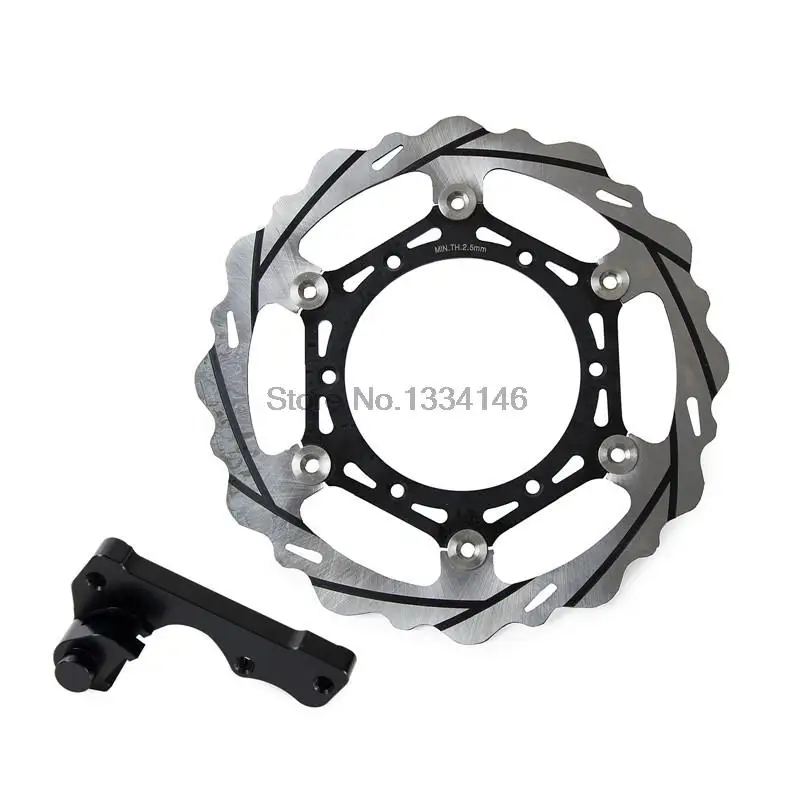 270mm Oversize MX Brake Disc Bracket Kit for Yamaha YZ125 YZ250 YZ250F